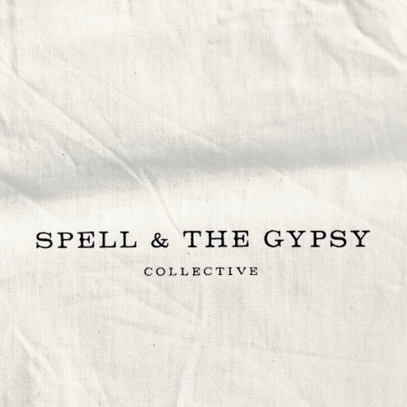 Spell & The Gypsy Collective Organic Reusable Drawstring Cloth Dust Bag - Picture 5 of 6